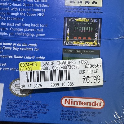 Space Invaders (Nintendo Game Boy, 1994) for sale online | eBay