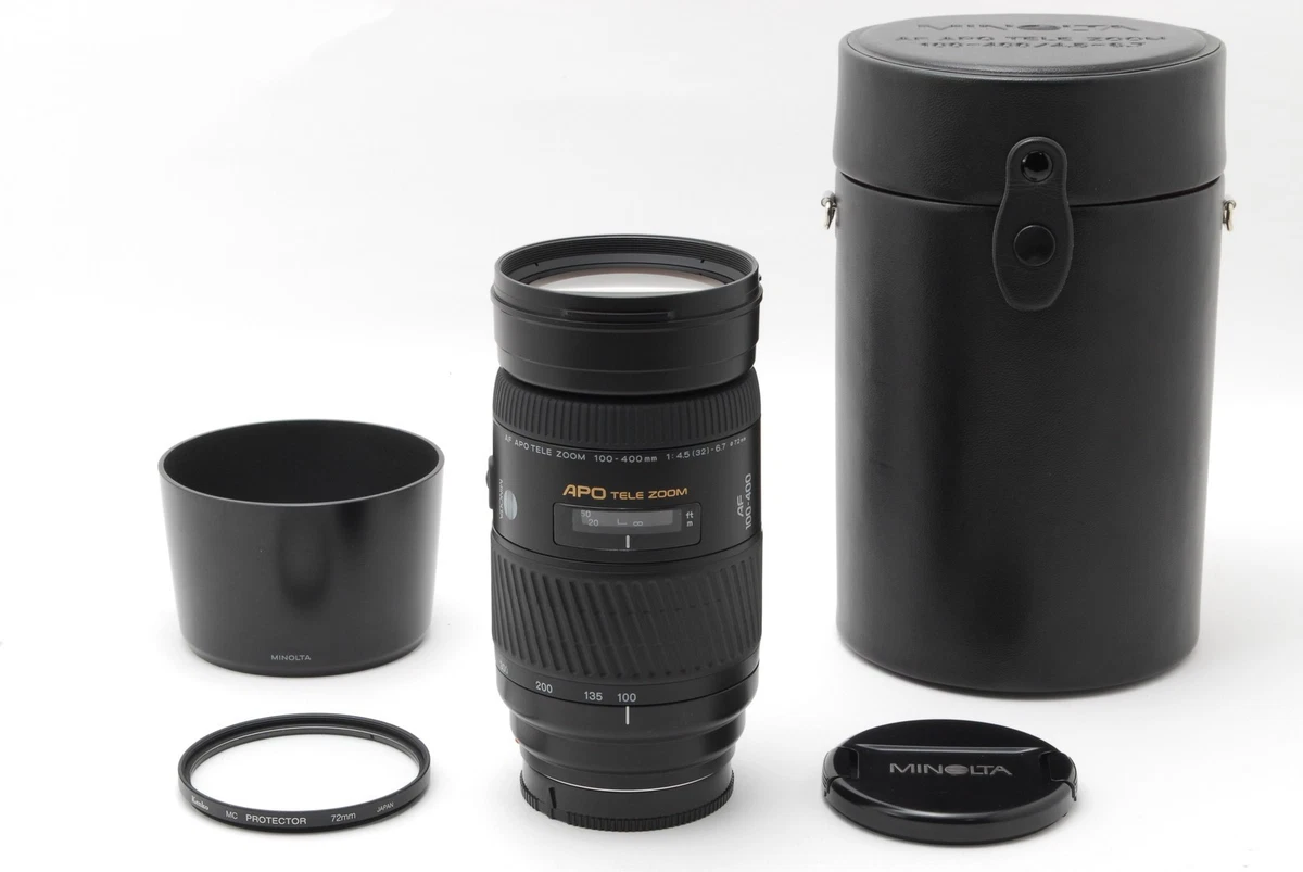 Minolta 100-400mm f/4.5-6.7 Camera Lenses for sale | eBay