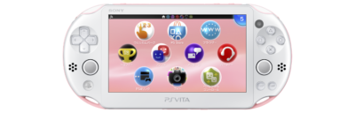 PS Vita Light Pink White PCH 2000 ZA19 Console Charger Box [N] | eBay