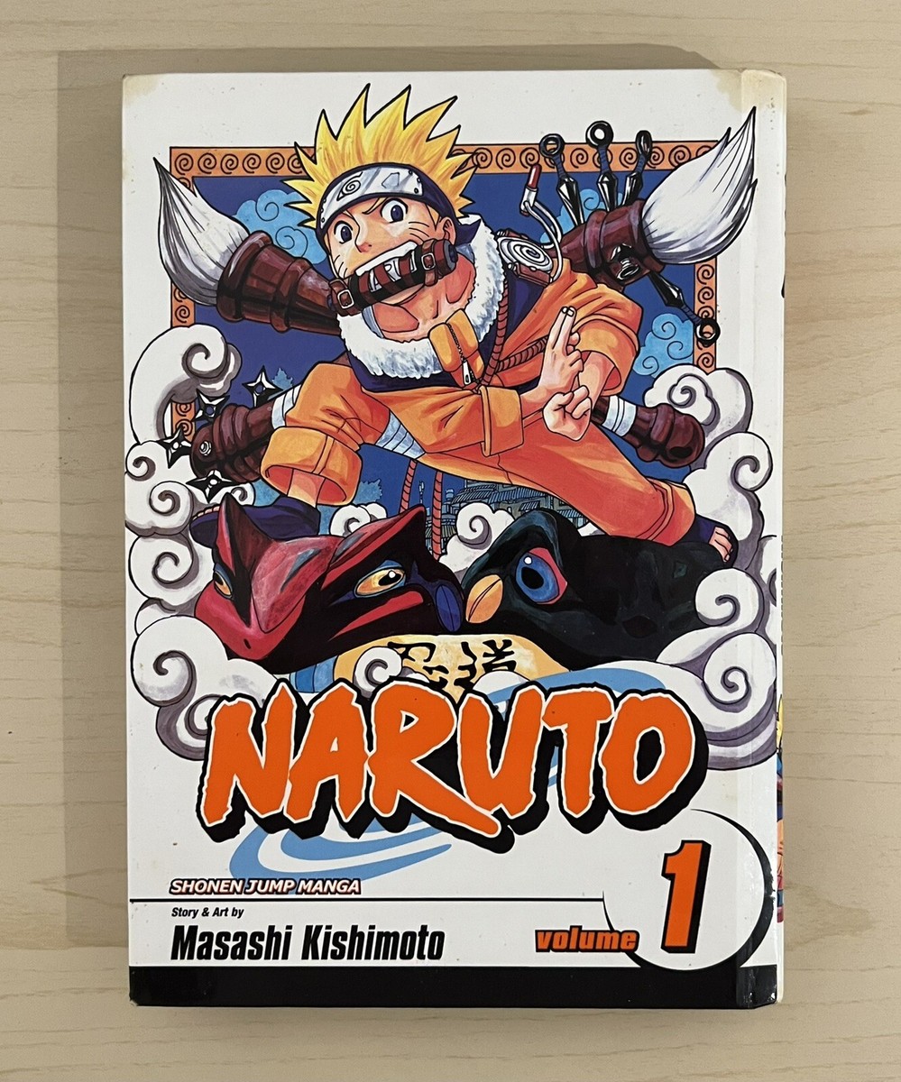 Naruto Volume 1 Hardcover Collector's Edition Rare Limited Manga
