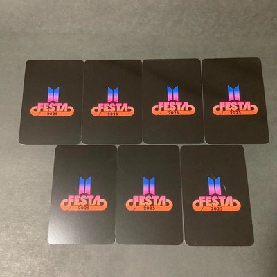 BTS 2025 FESTA ARMY ZONE SPECIAL photocard Photo Card BANDANA DAY2