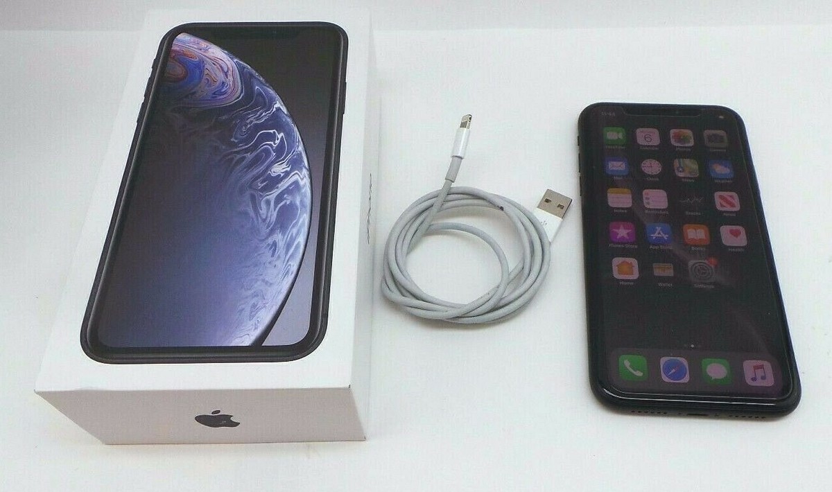 Apple iPhone XR - 64GB MT3K2LL/A - Black 114284-1 (NOO) BY9O | eBay