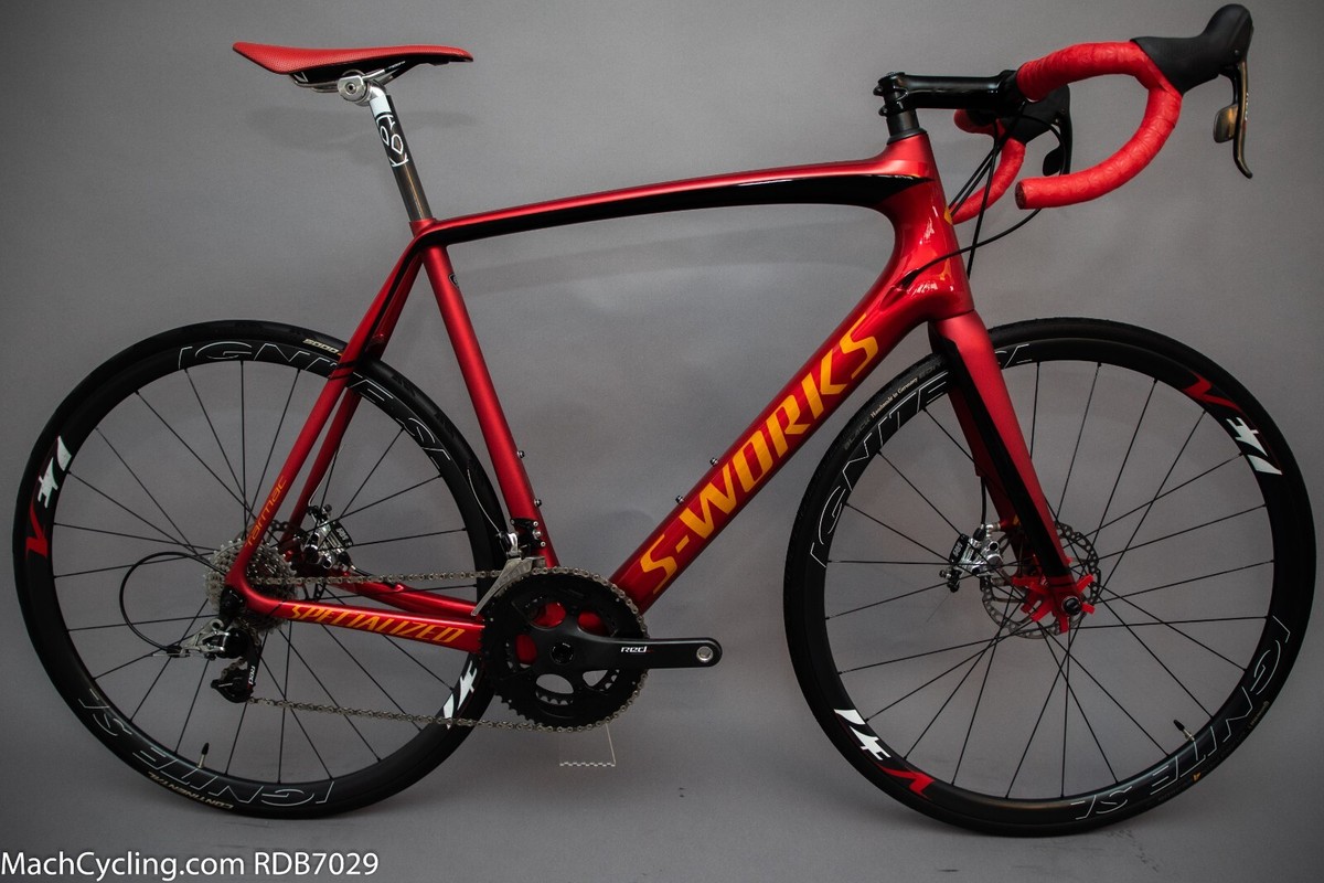 2017 Specialized Tarmac S-works SL5 Disc Sram Red Ignite SL Carbon