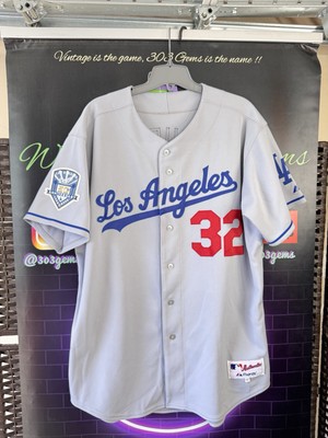 Authentic Sandy Koufax #32 Los Angeles Dodgers MLB Jersey W/ 50th