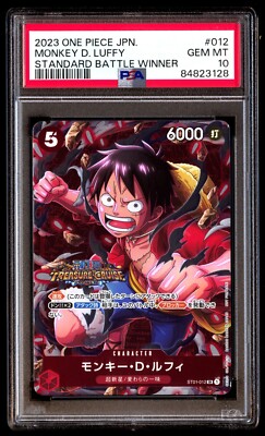 PSA 10 Monkey D. Luffy ST01-012 Standard Battle Winner Japanese