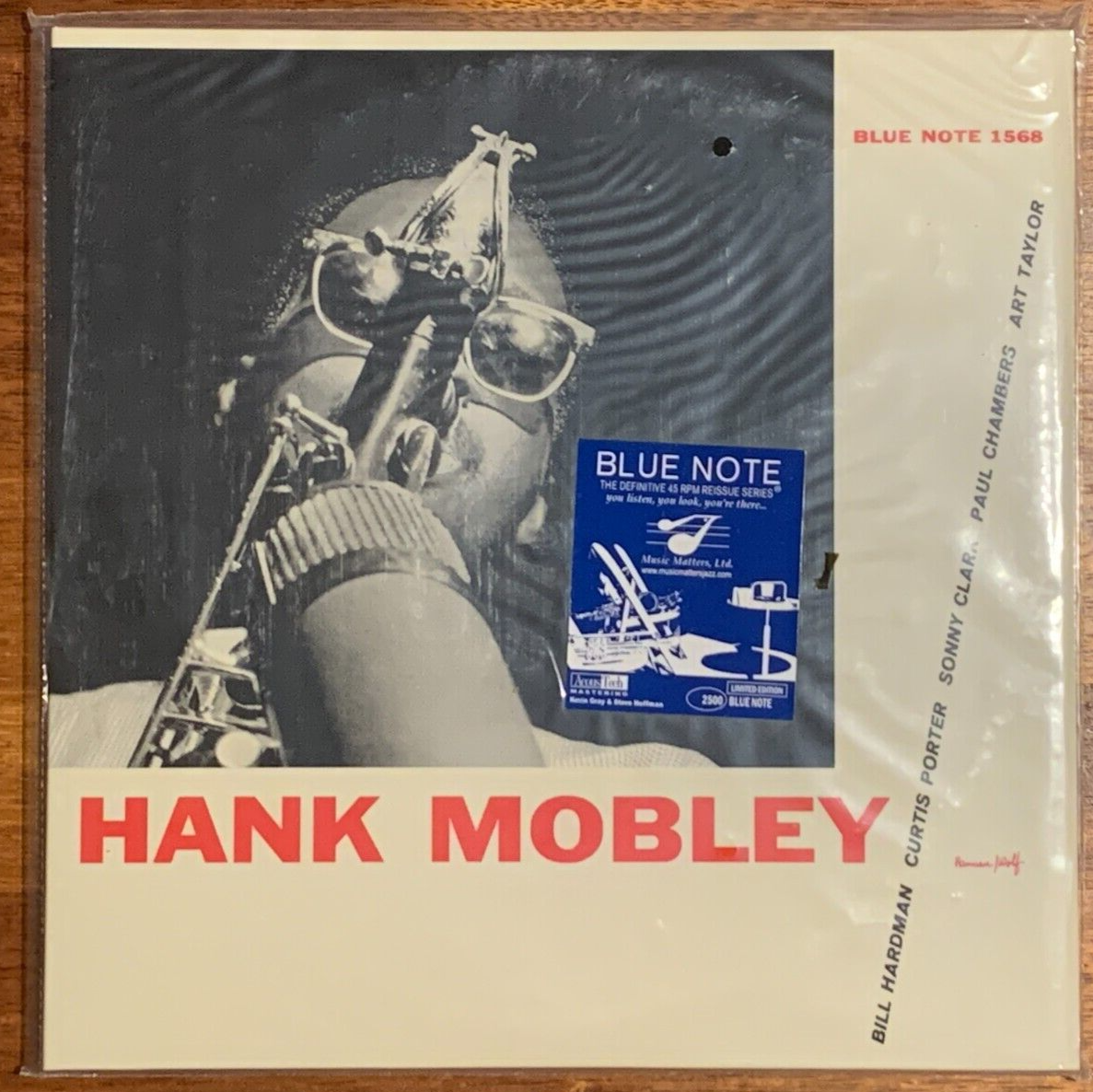 HANK MOBLEY Blue Note Music Matters 45RPM 2LP MMBLP 1568 New