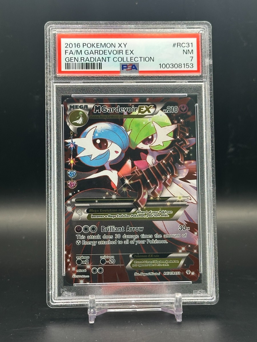 PSA 7 NM M Gardevoir EX Generations Radiant Full Art Holo Pokemon