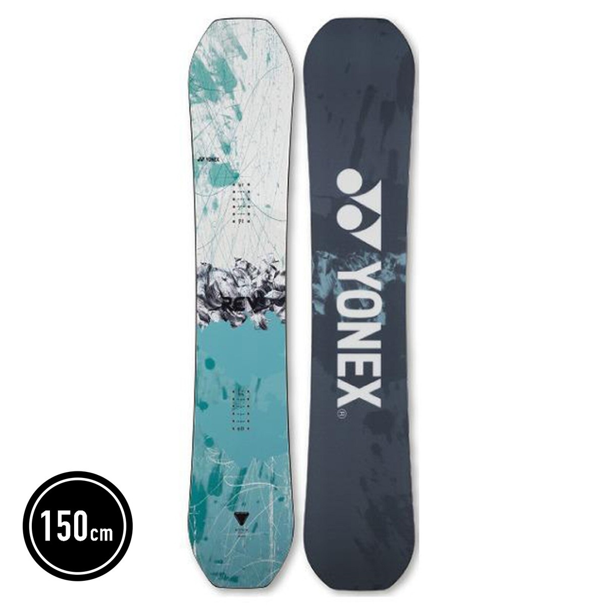YONEX SNOWBOARD REV 2023-2024 Model 150cm 59inch Ice Gray Camber