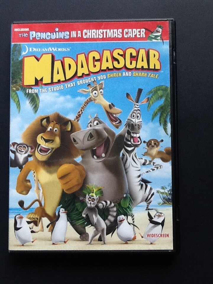 Madagascar DVD, with 