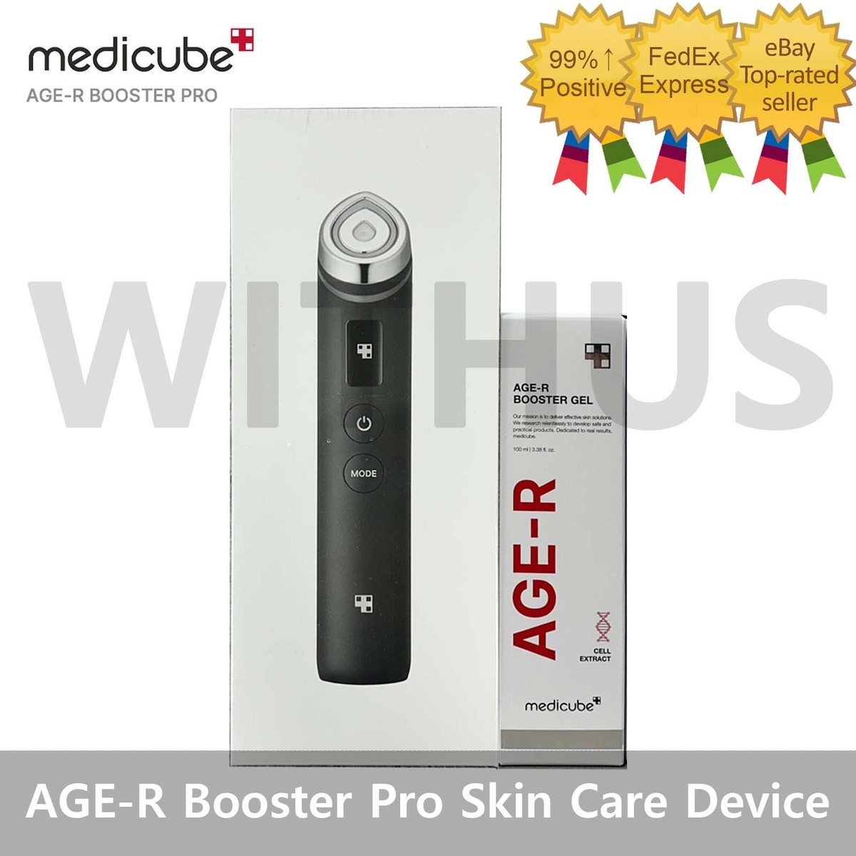 Medicube AGE-R Booster Pro Home Skin Care Device w/Booster Gel