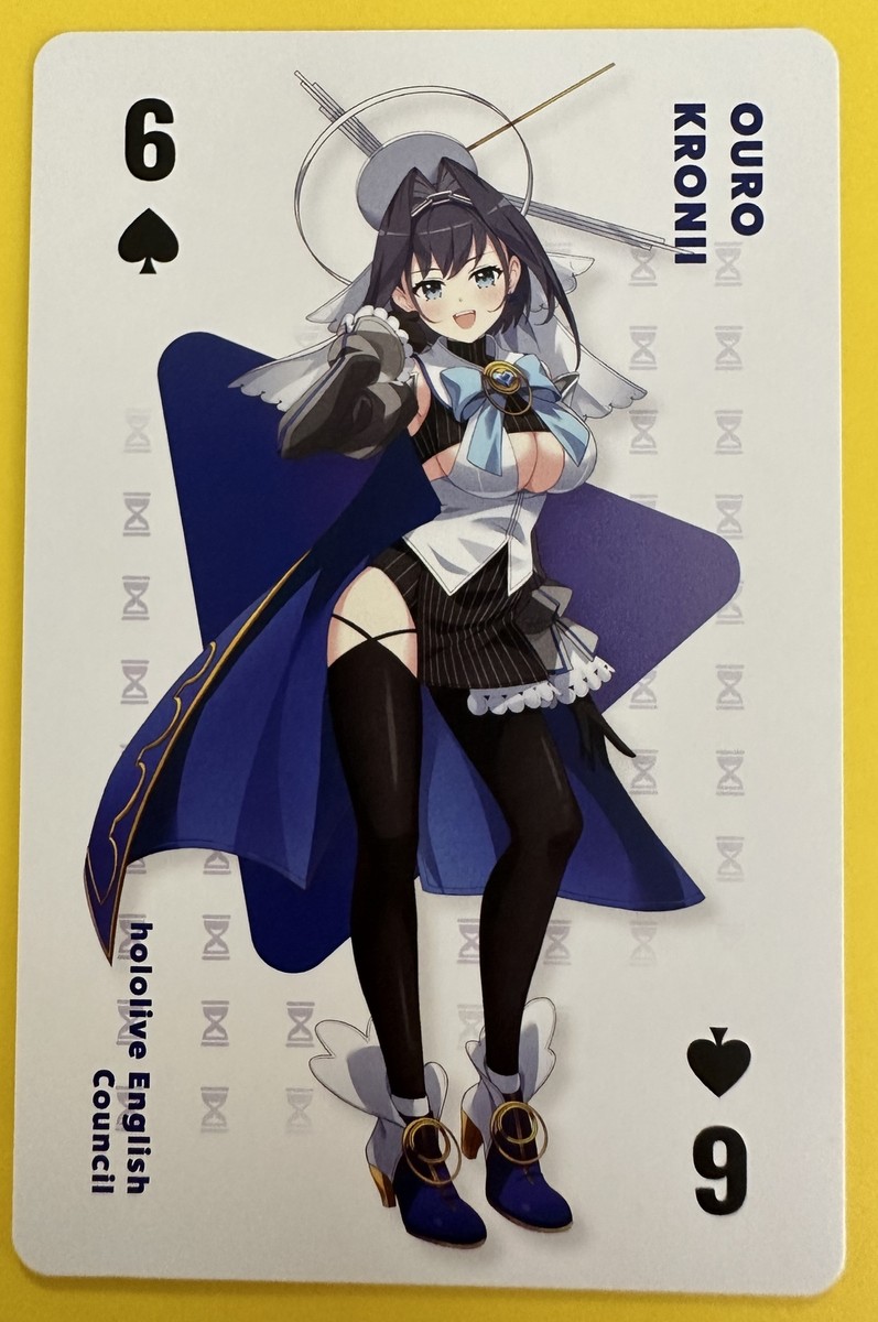 OURO KRONII 6 Hololive Production Playing Poker Card Japanese | eBay