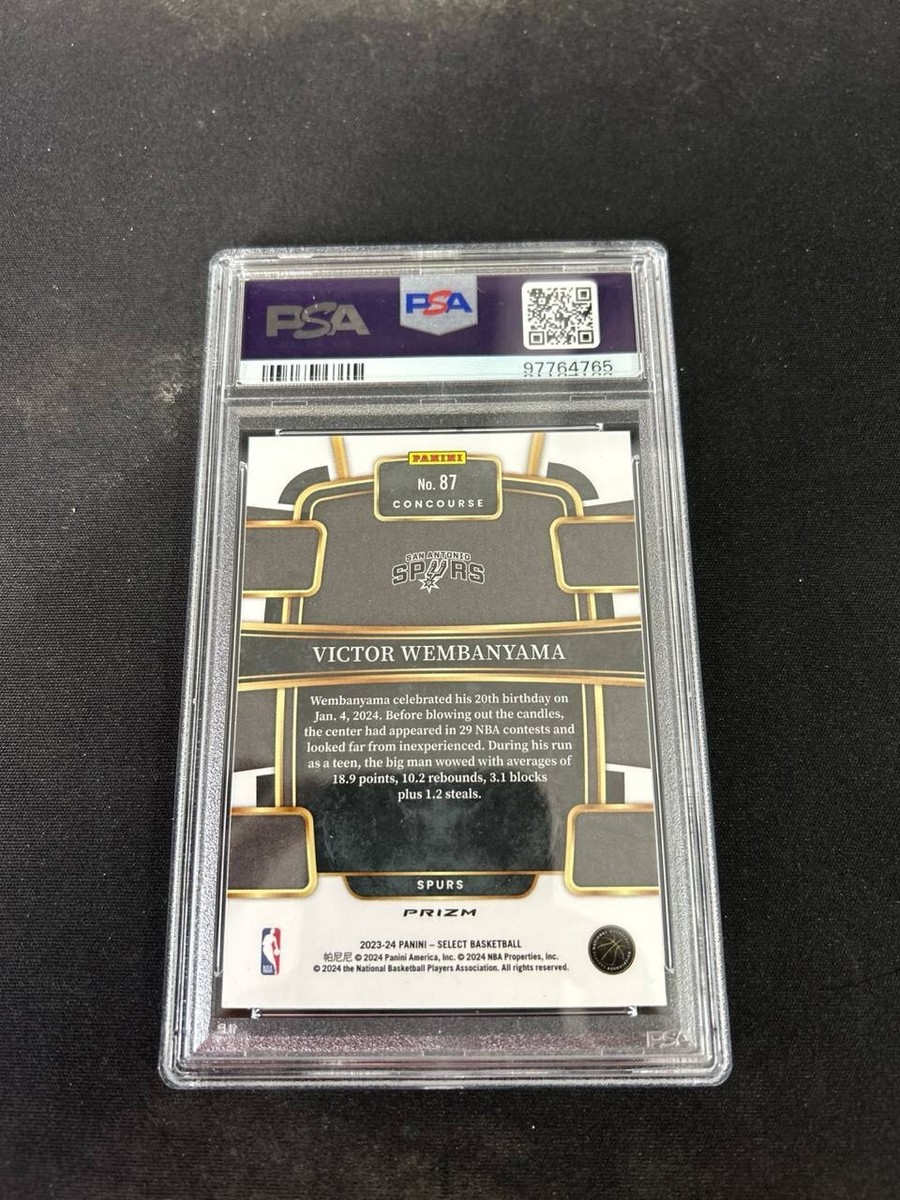 2023-24 Panini Select - Concourse Victor Wembanyama #87 Blue