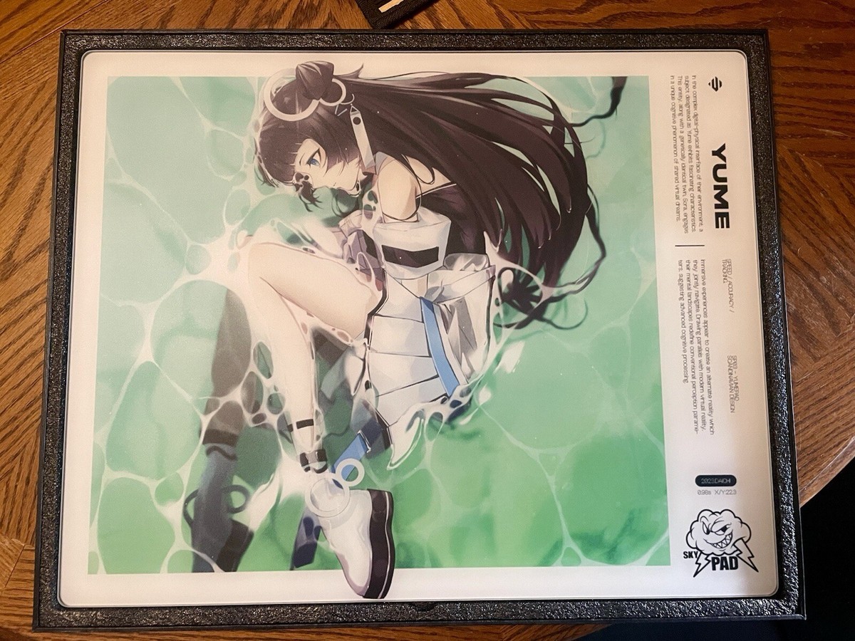 SkyPAD 3.0 XL Water Yume Glass Mousepad Limited Edition WALLHACK