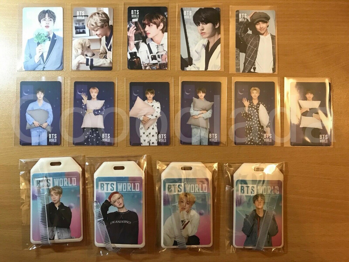 BTS World OST Soundtrack Album Official Photocard / Name Tag [US