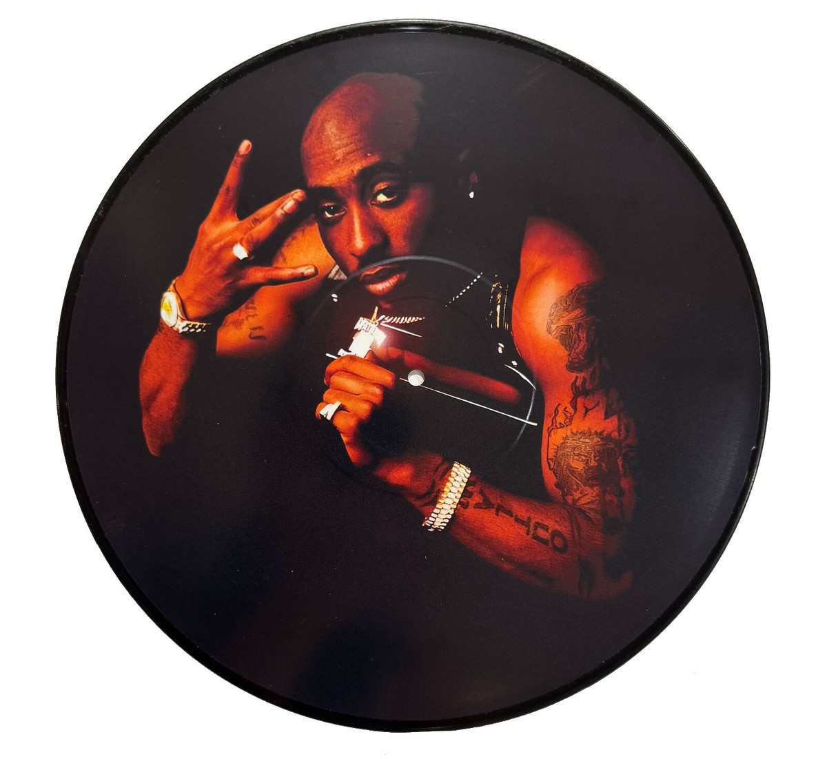 2Pac Tupac - Photo Picture Disc - Real Vinyl 12