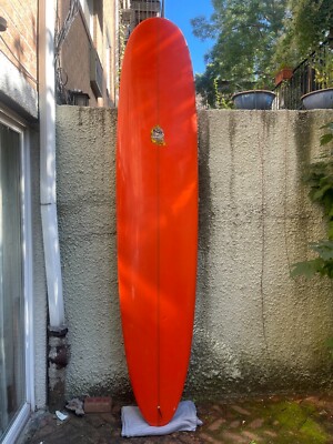 Hobie longboard shaped by Terry Martin artwork by Tyler Warren