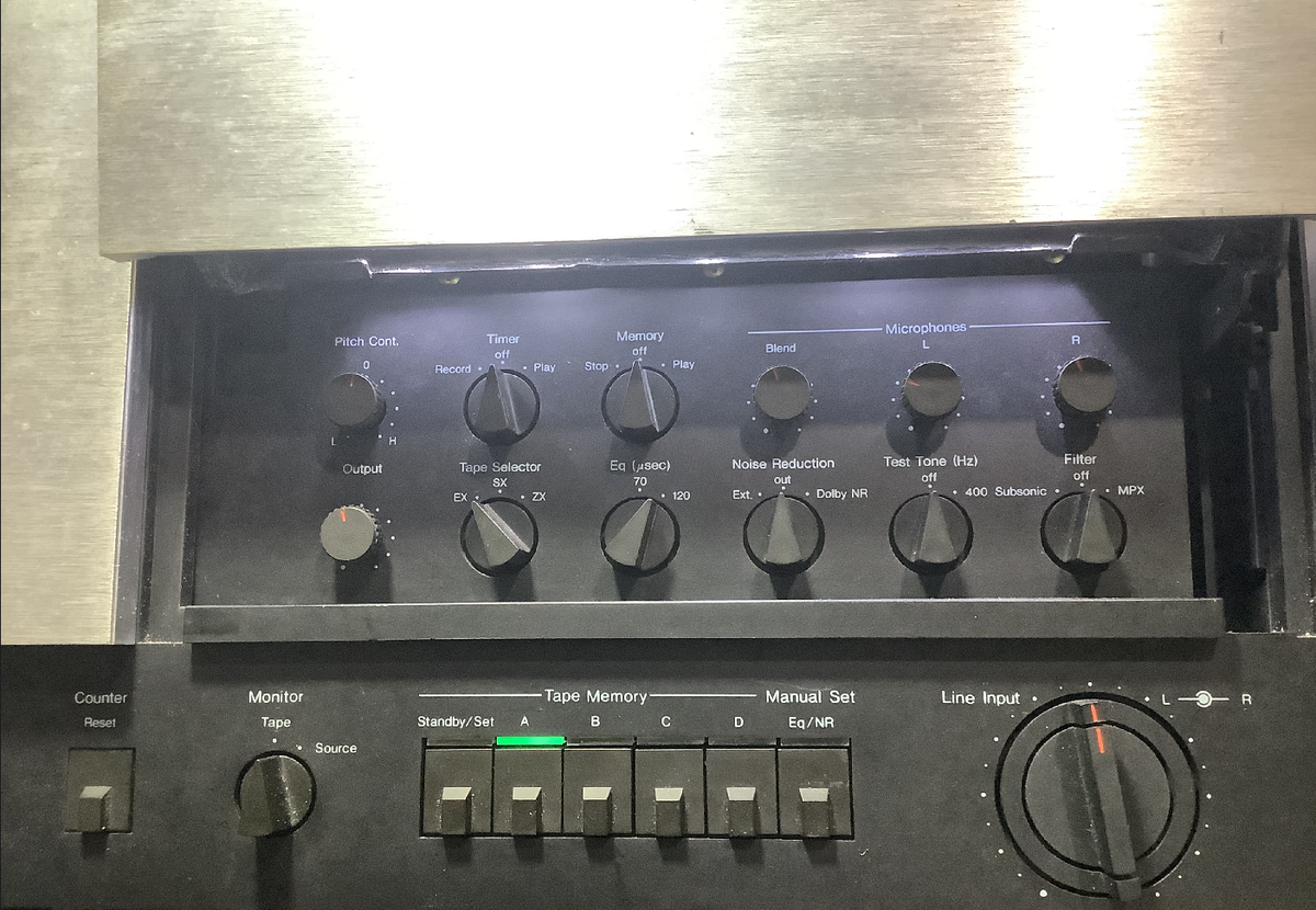 best rich sound Nakamichi 700 ZXL 3 head Cassette Deck auto level