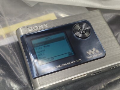 Sony Walkman NW-HD1 Silver (20 GB) Digital Media Player for sale