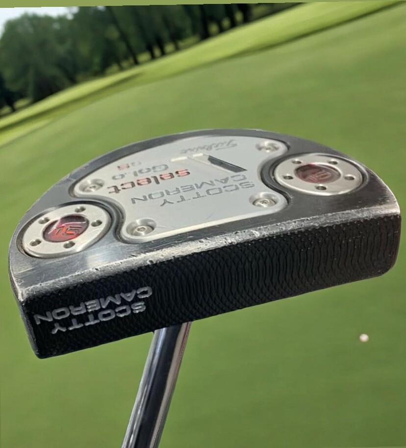 Scotty Cameron Black Select Golo s5 center shafted 33