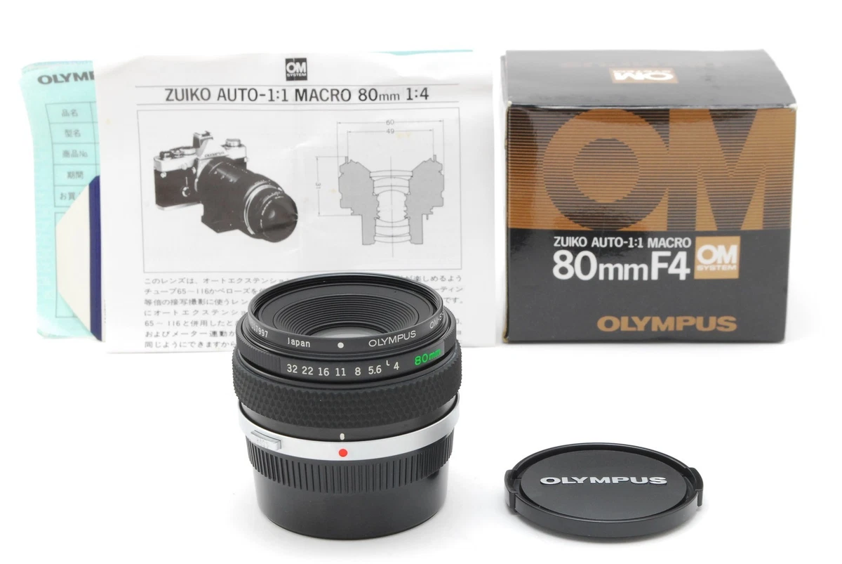 Olympus 80mm Focal Macro/Close Up Camera Lenses for sale | eBay