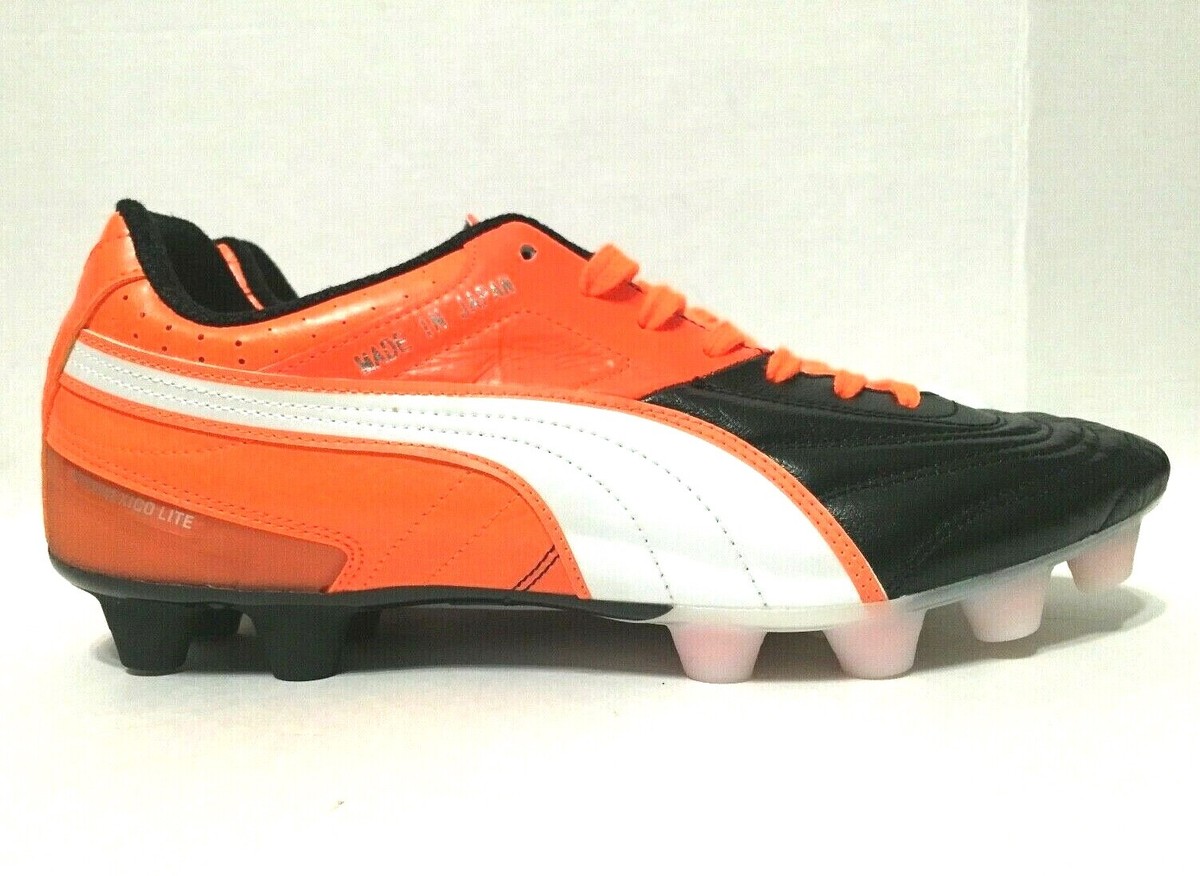 Puma Paramexico Lite 15 HG Soccer Cleats Made In Japan Orange Blue