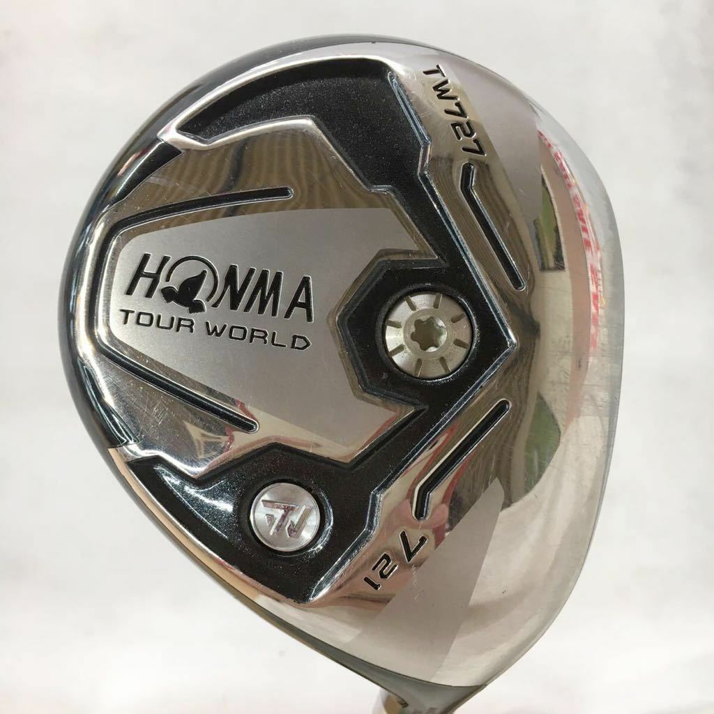 Golf Fairway Wood Honma Tour World TW727 Vizard YZ 65 (SR) 21 7W