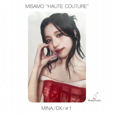MISAMO HAUTE COUTURE JAPAN MINA SANA MOMO ALBUM PHOTOCARD DELUXE