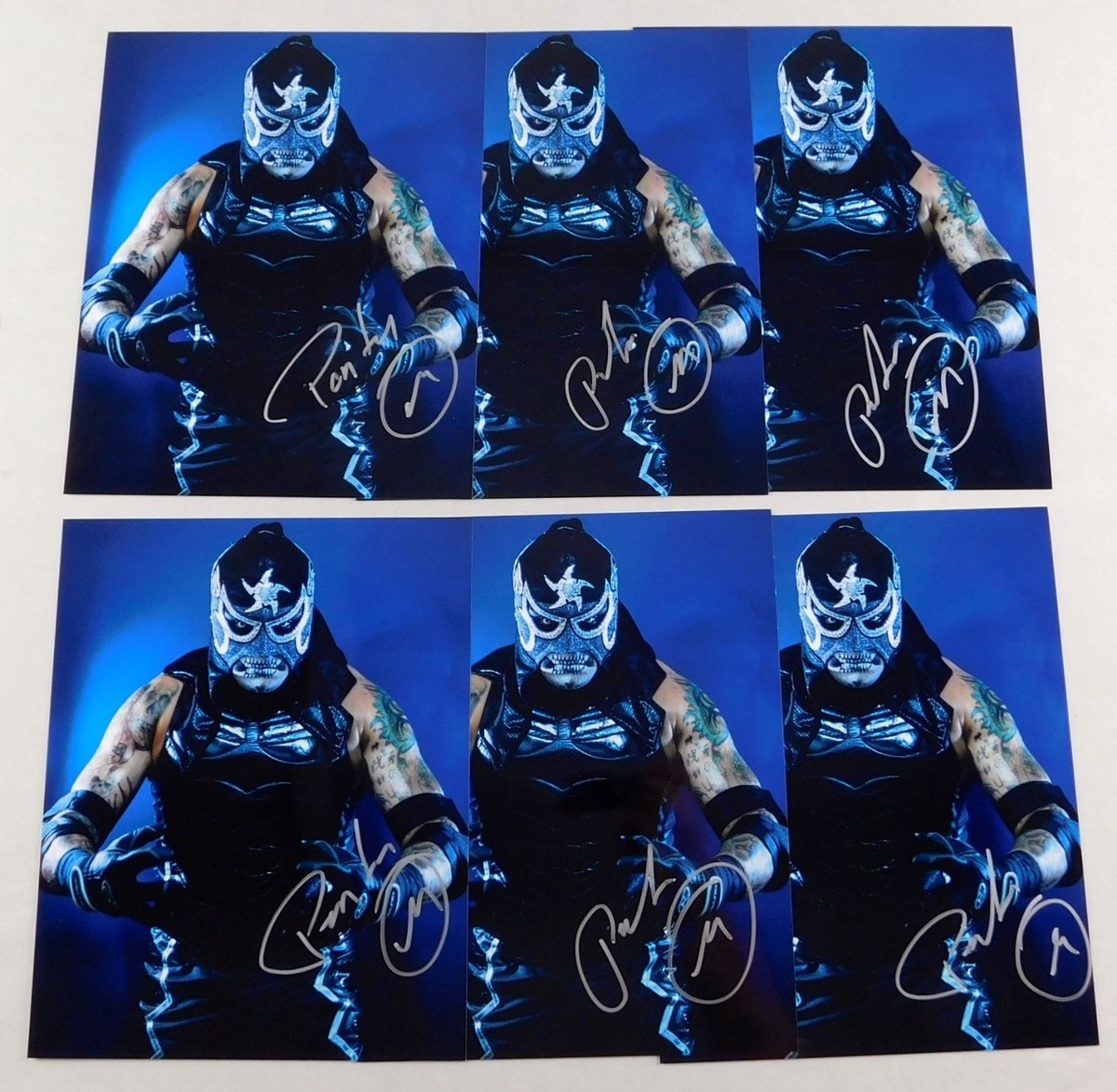 Pentagon Jr Penta Zero Miedo Signed 8x10 Photo Lucha Underground