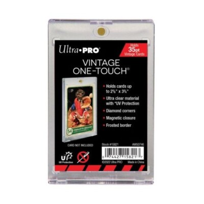 Ultra Pro 35pt One Touch Magnetic Holder for Vintage Cards 1952