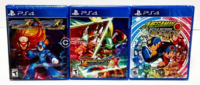 Mega Man X + Mega Man Zero/ZX + Mega Man Battle Network - PS4