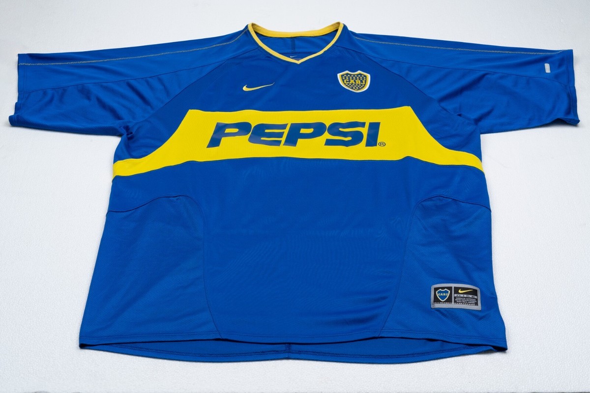 BOCA JUNIORS 2003 JERSEY - EQUI GONZALEZ 10 - NIKE AUTHENTIC | eBay