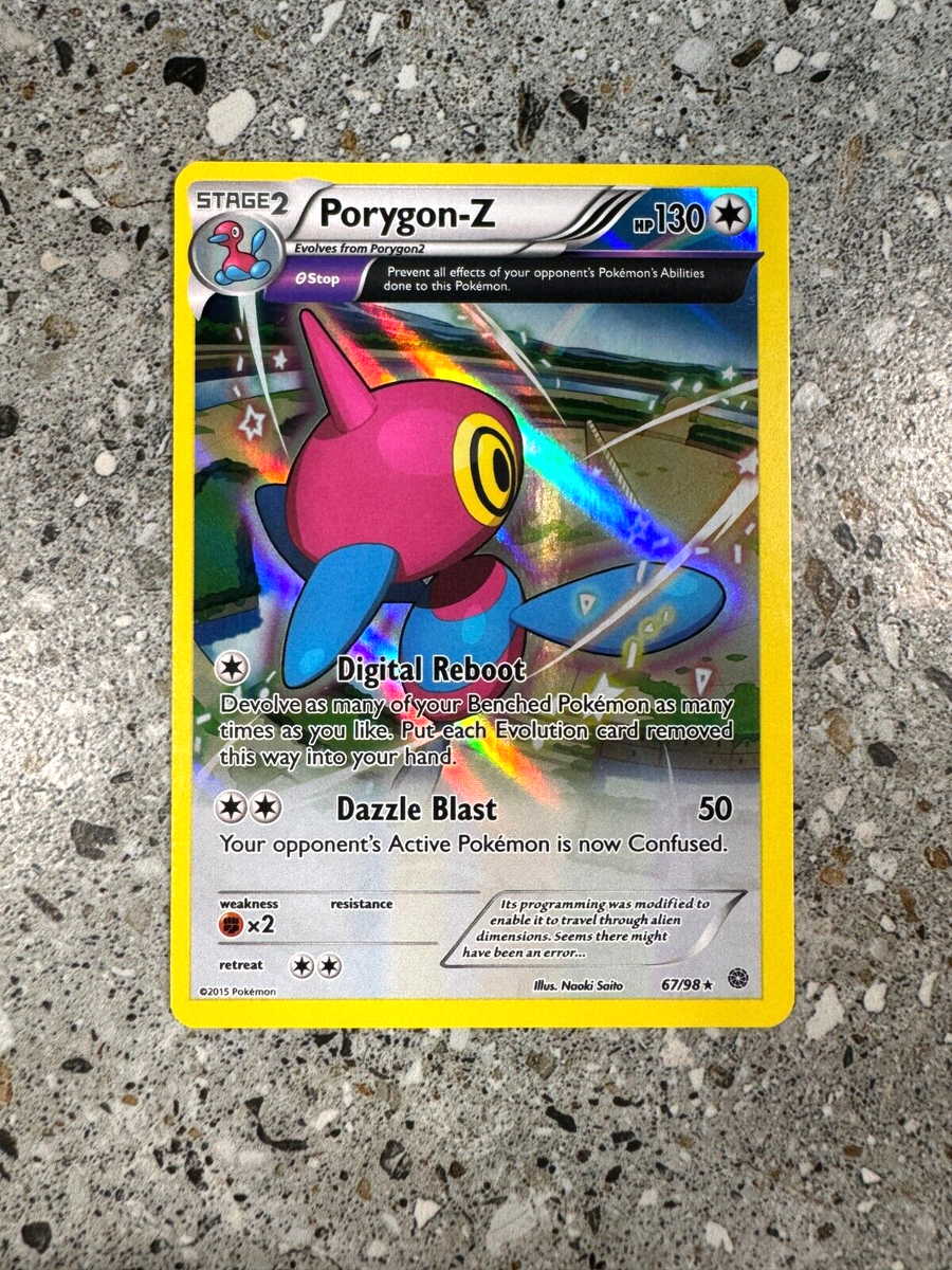 Pokemon TCG Cards Porygon-Z 67/98 Ancient Origins Full Art Holo