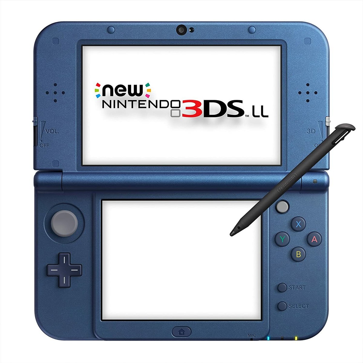 USED Japanese New Nintendo 3DS XL LL METALLIC BLUE only console