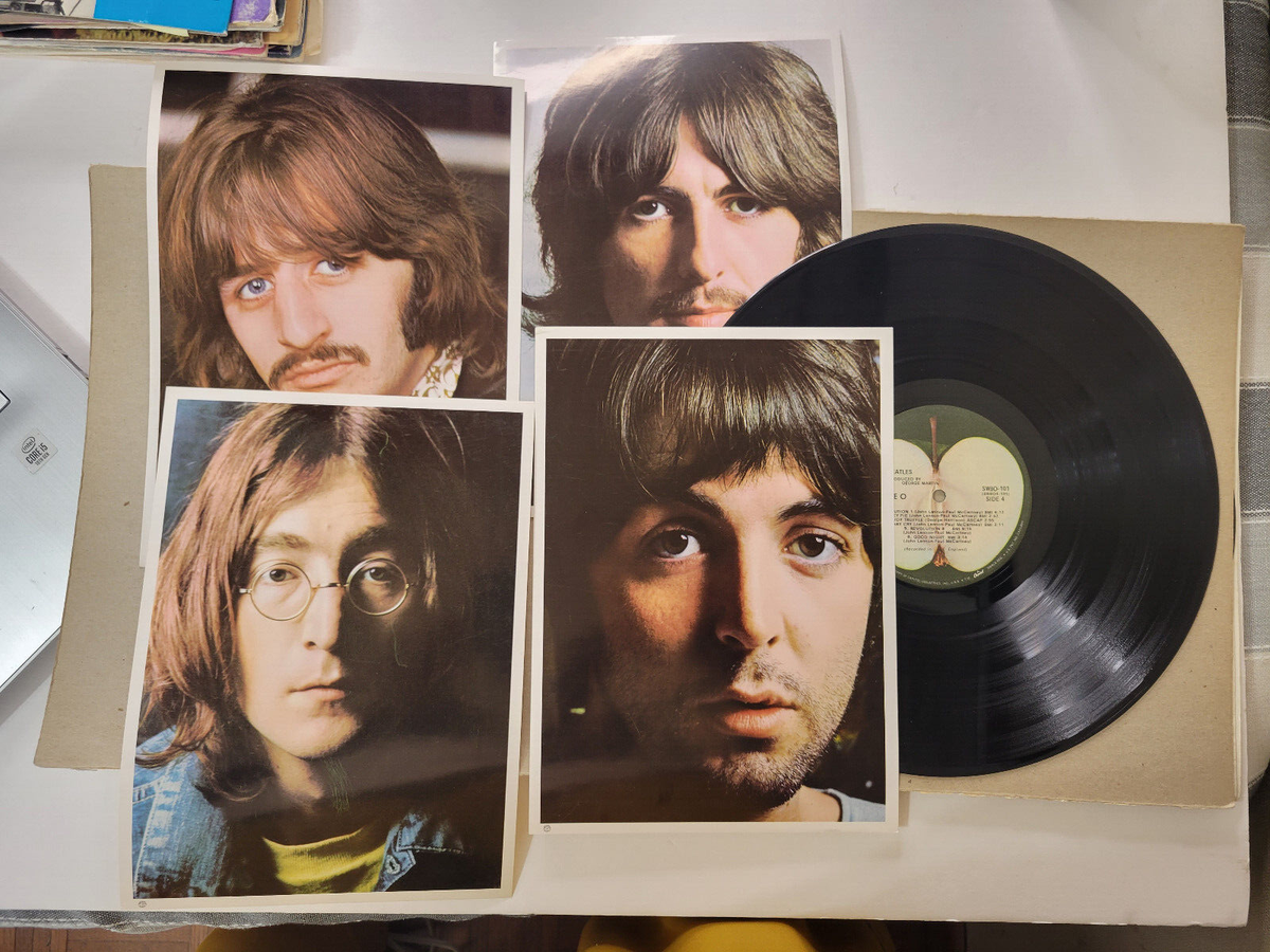 The Beatles' 1968 First Pressing White Album MFD by Capitol