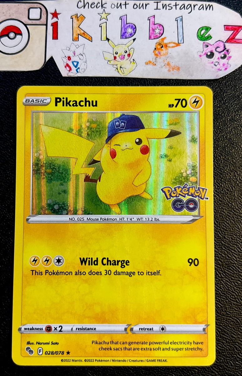 PSA10 ピカチュウ ホロ ワイルドボルト ポケモン GO 028/071 - PSA10