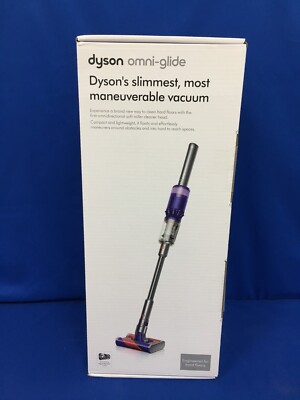 Dyson Omni-Glide Cordless Vacuum Cleaner (SV19) - Purple/Nickel