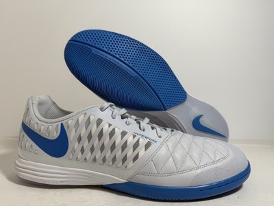 New Nike Lunar Gato II Indoor Soccer Shoes Blue Men's Size 11.5 US