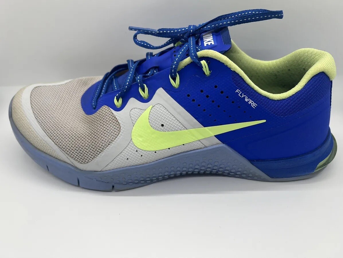 Nike Flywire Metcon 2 Royal Blue Green Grey Women's Training