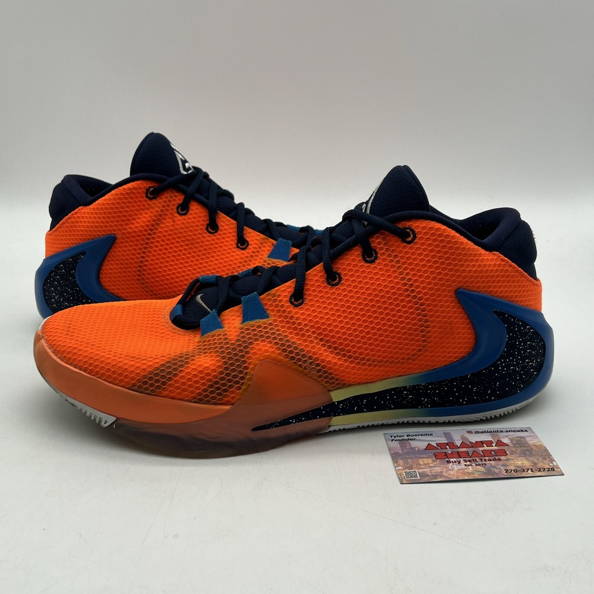 Size 13 - Nike Zoom Freak 1 All Bros Blue Orange Navy White