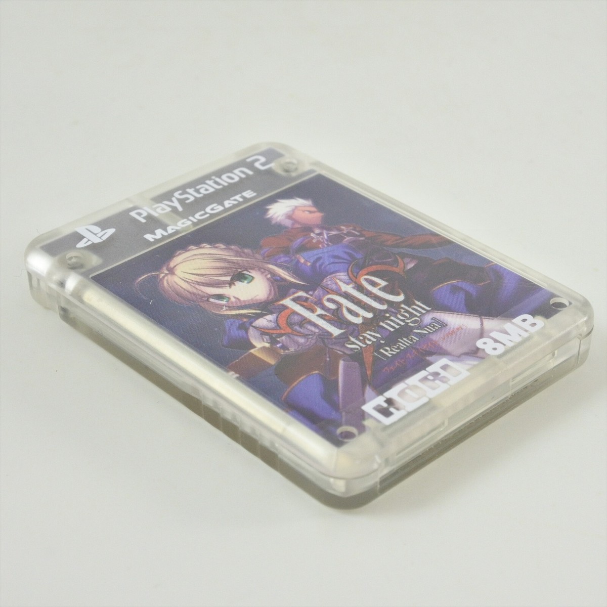 PS2 Playstation 2 Memory Card FATE Stay Night Realta Nua 8MB Hori