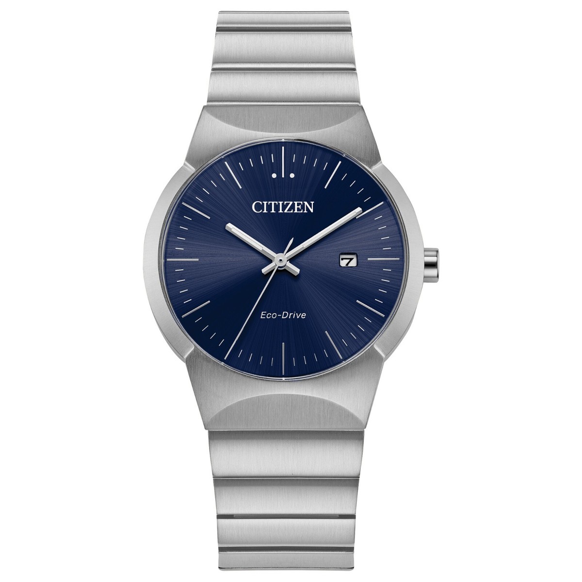 Citizen Eco-Drive Women's Axiom Silver Stainless Steel Watch 32MM