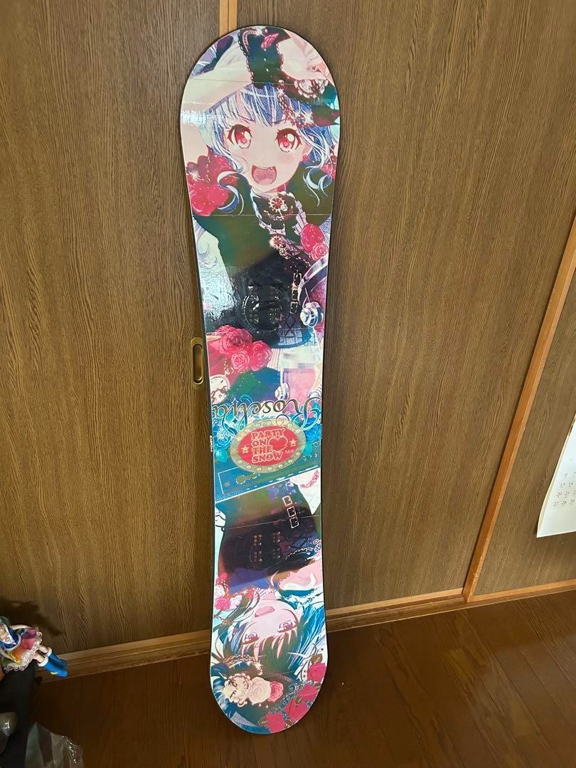 SABRINA × BanG Dream! Anime Snowboard 152cm Limited Japan
