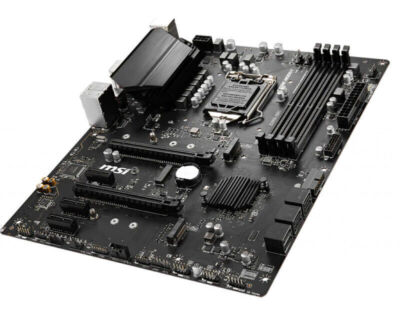MSI Z390-S01 Motherboard Intel Z390 LGA 1151 DDR4 M.2 ATX DVI-I PS