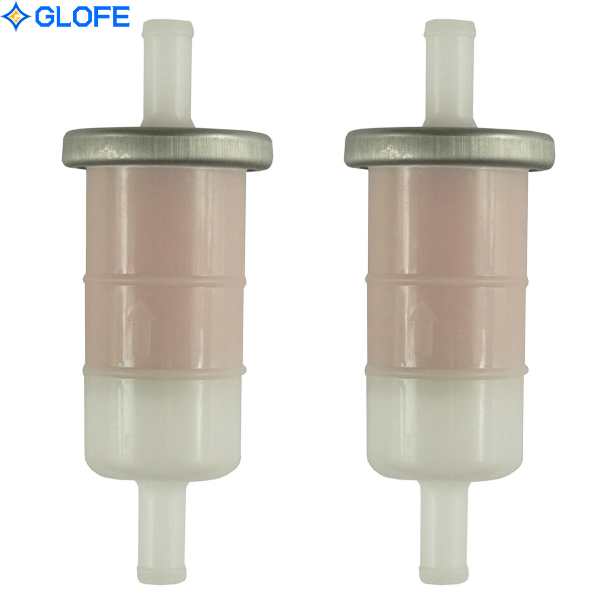 2PCS Fuel Filter For Kawasaki ZX1100D Ninja ZX11 1990 1991 1992