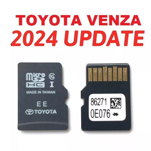 GPS MAP UPDATE 2024 TOYOTA VENZA NAVIGATION MICRO SD CARD OEM