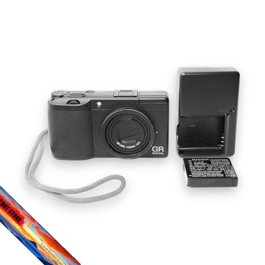 RICOH GR DIGITAL II 10.1MP 4x Compact Digital Camera Black