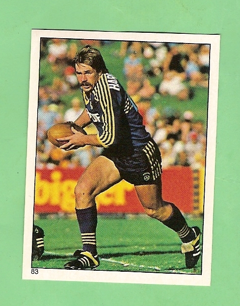 1984 RUGBY LEAGUE STICKER #83 STEVE SHARP, PARRAMATTA EELS | eBay