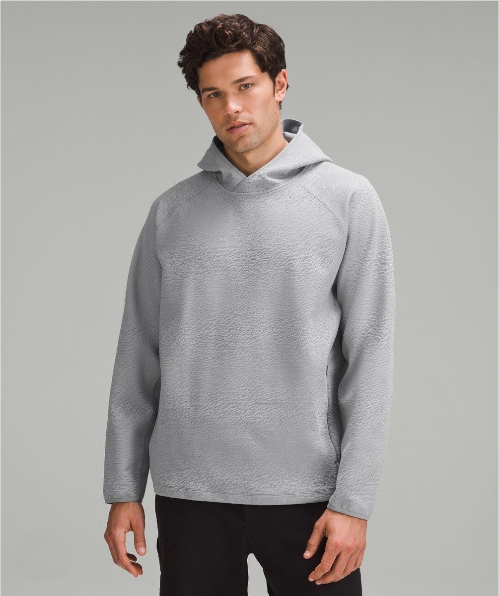 Lululemon Textured Spacer Pullover Hoodie Rhino Gray Size Men's XS
