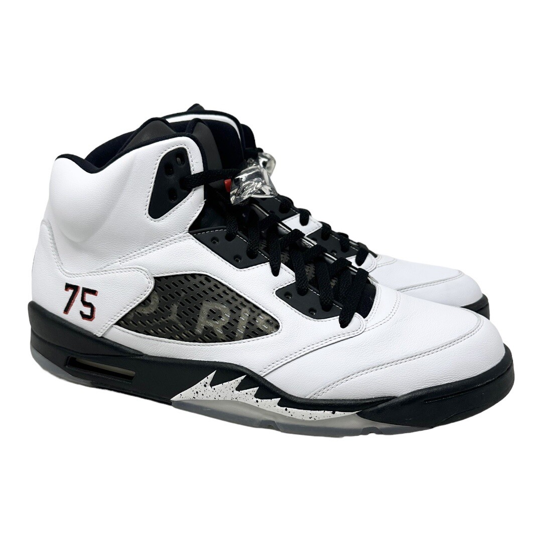 Air Jordan 5 Retro Paris Saint-Germain Friends & Family White