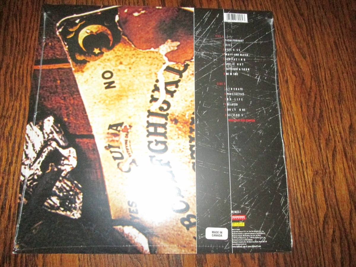 Slipknot Self-Titled LEMON YELLOW COLORED Vinyl LP Limited Edition